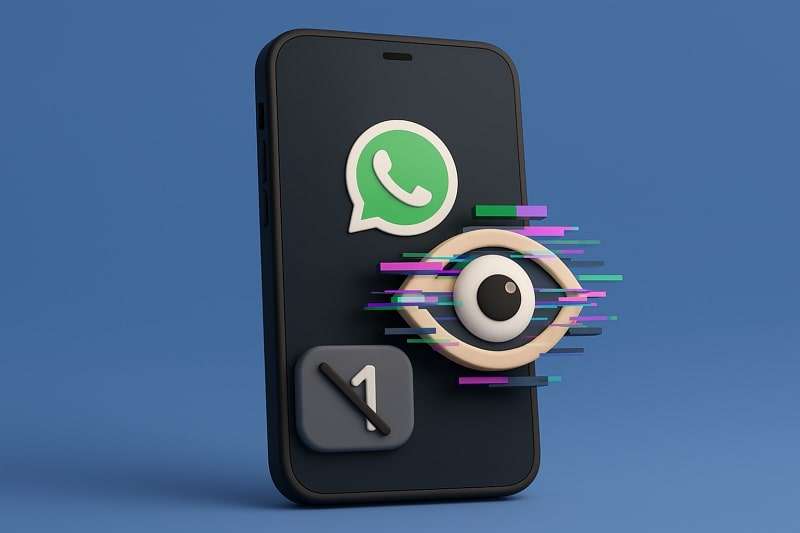 definition of whatsapp view once glitch