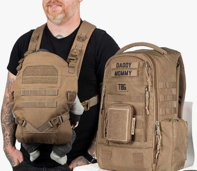 carrier or diaper bag father day