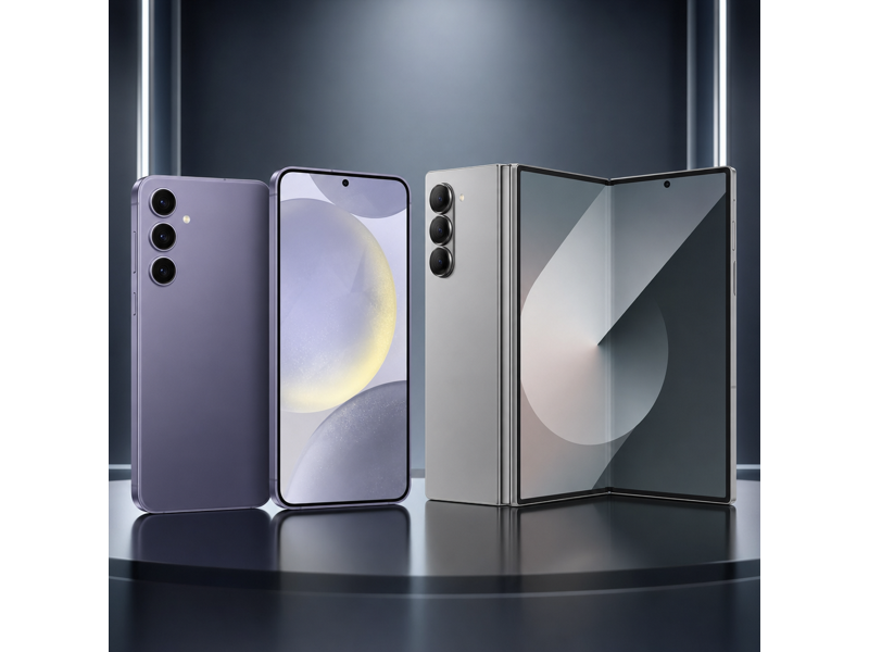 galaxy s24 plus vs galaxy z fold6 camera comparison
