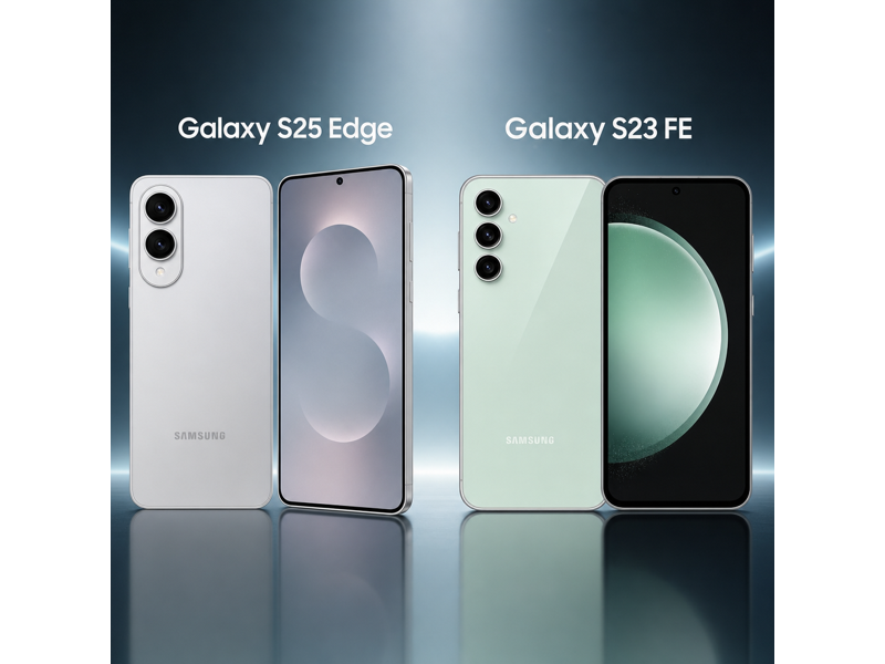 galaxy s25 edge vs galaxy s23 fe camera comparison