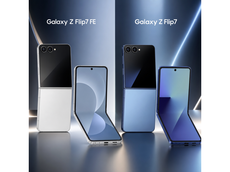 galaxy z flip7 fe vs galaxy z flip7 camera comparison
