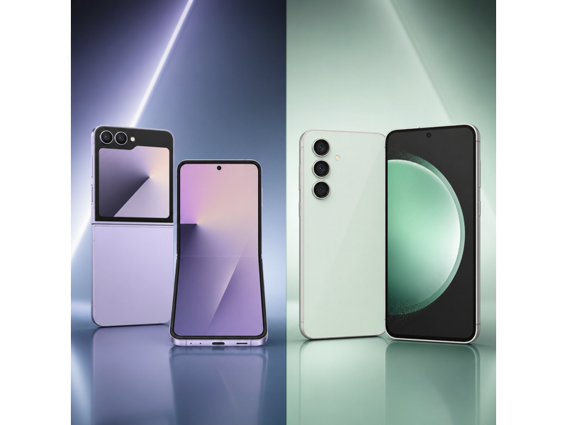 galaxy z flip7 vs galaxy s23 fe camera comparison