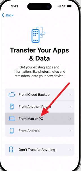 choose from mac or pc