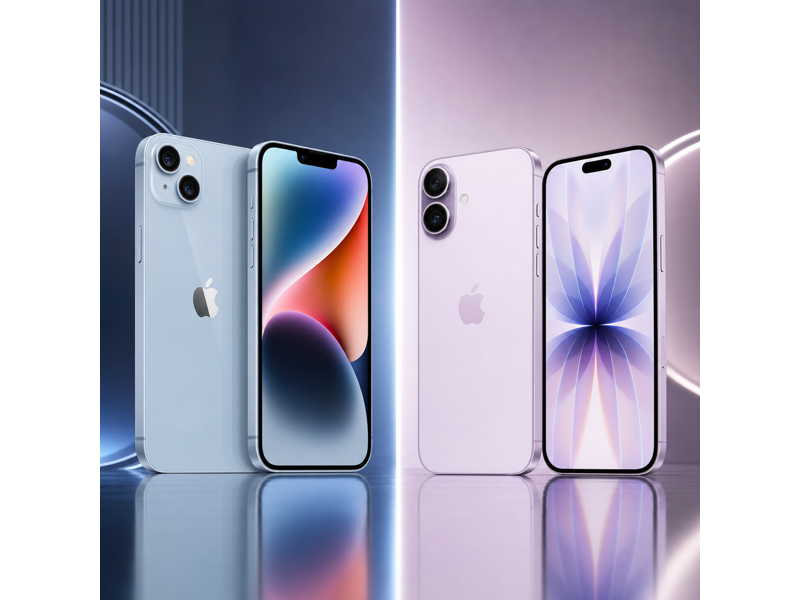 iphone 14 plus vs iphone 17 camera comparison