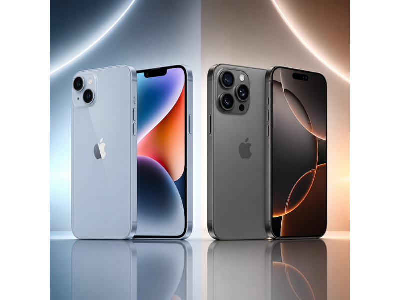 iphone 14 plus vs iphone 17 pro camera comparison