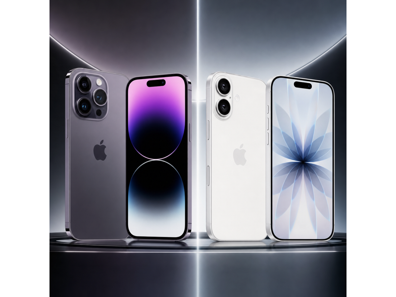 iphone 14 pro max vs iphone 17 camera comparison