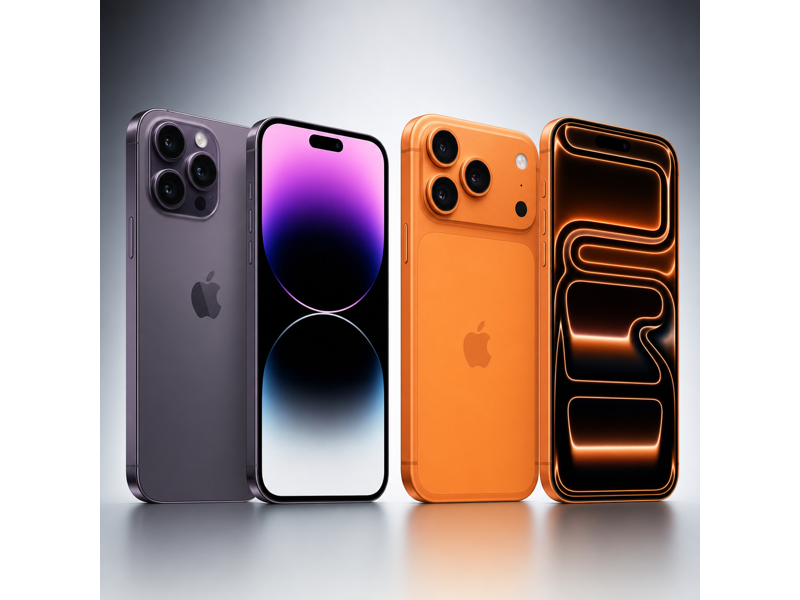 iphone 14 pro max vs iphone 17 pro max