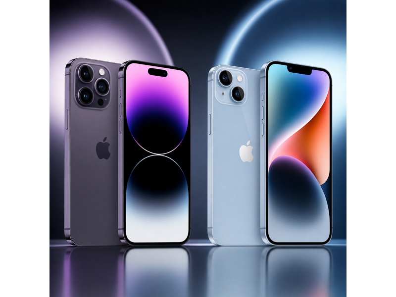 iphone 14 pro vs iphone 14 camera comparison