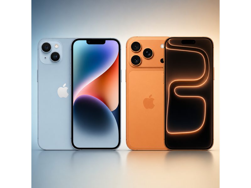 iphone 14 vs iphone 17 pro max