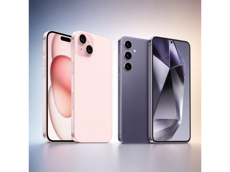 iphone 15 plus vs galaxy s24 plus