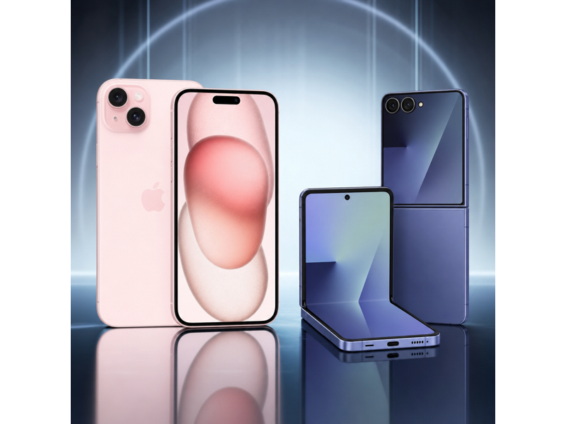 iphone 15 plus vs galaxy z flip7 camera comparison