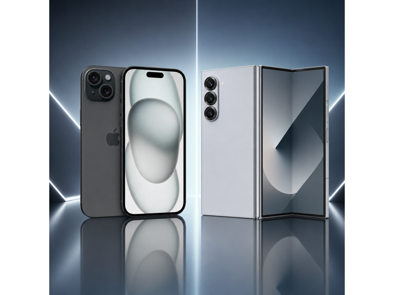 iphone 15 plus vs galaxy z fold6 camera comparison