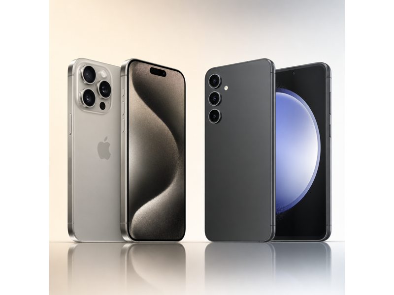 iphone 15 pro max vs galaxy s23 fe
