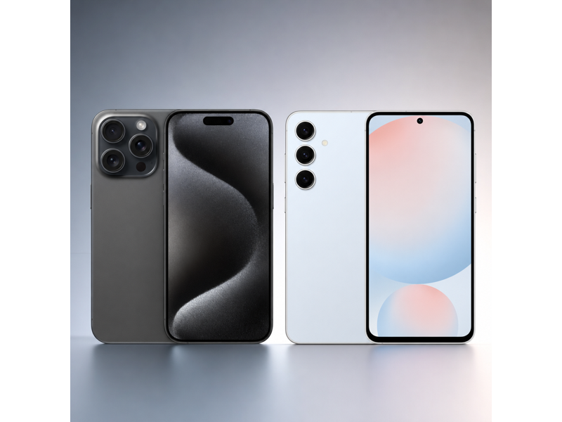 iphone 15 pro max vs galaxy s24 fe