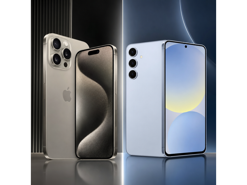 iphone 15 pro max vs galaxy s24 fe camera comparison