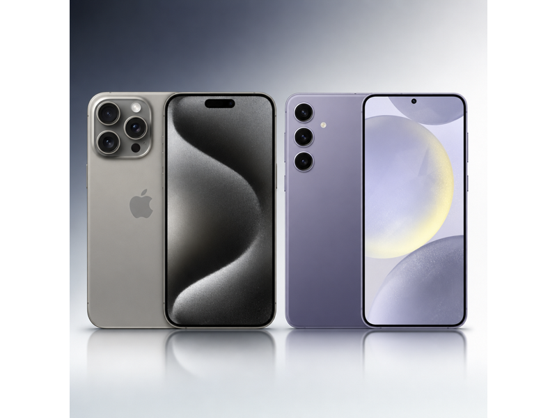 iphone 15 pro max vs galaxy s24 plus