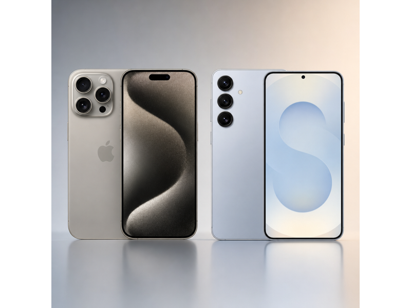 iphone 15 pro max vs galaxy s25