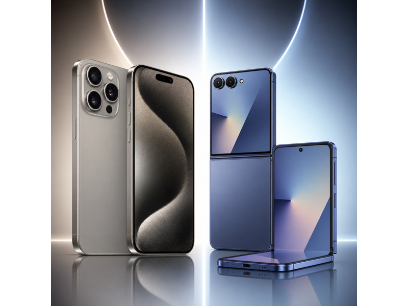 iphone 15 pro max vs galaxy z flip7 camera comparison
