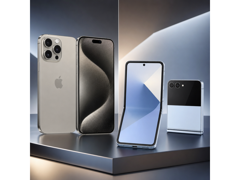 iphone 15 pro max vs galaxy z flip7 fe camera comparison