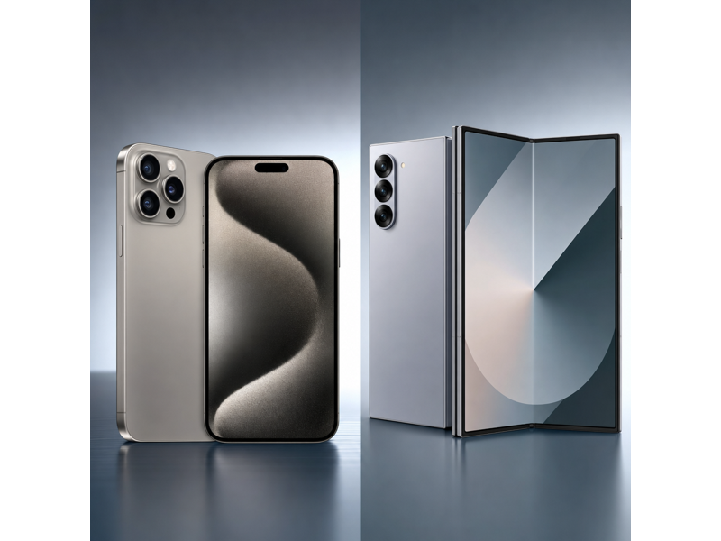 iphone 15 pro max vs galaxy z fold6 camera comparison