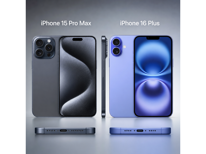 iphone 15 pro max vs iphone 16 plus
