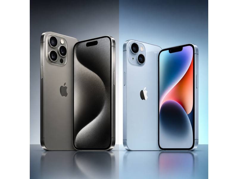 iphone 15 pro vs iphone 14 camera comparison