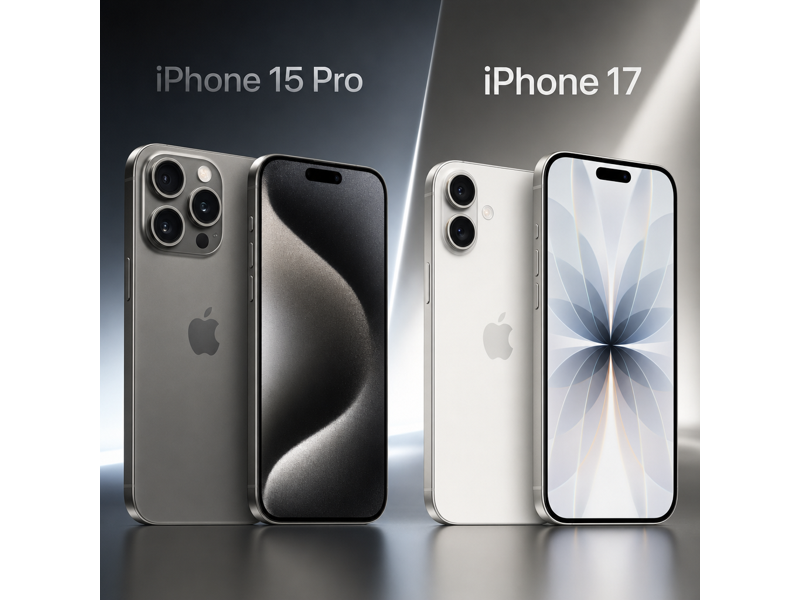 iphone 15 pro vs iphone 17 camera comparison