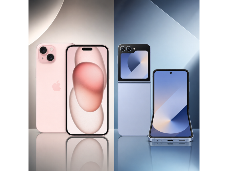 iphone 15 vs galaxy z flip6 camera comparison