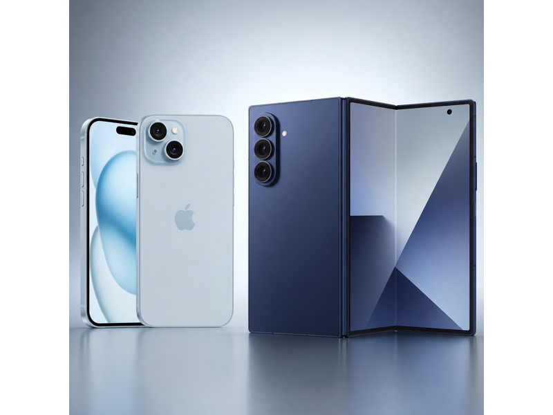 iphone 15 vs galaxy z fold7