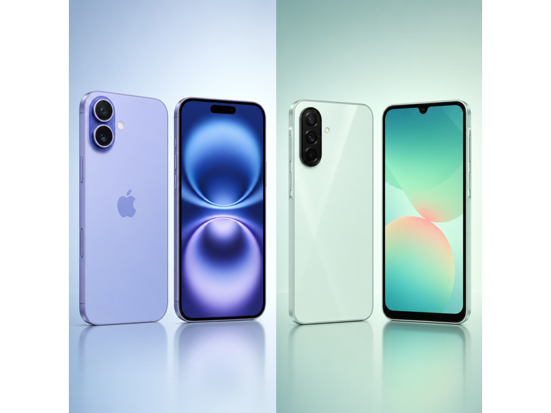 iphone 16 plus vs galaxy a26 5g