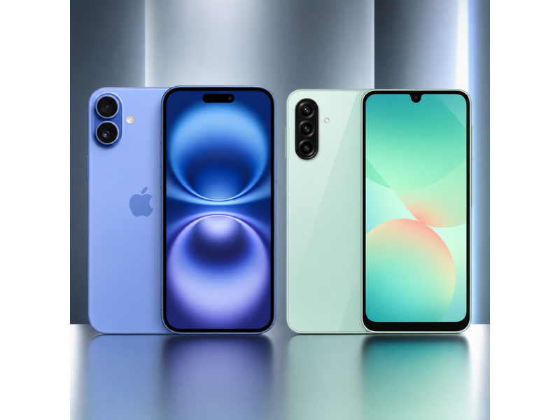 iphone 16 plus vs galaxy a26 5g camera comparison