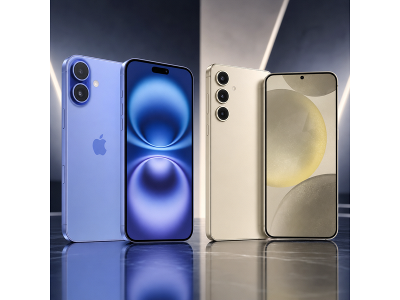 iphone 16 plus vs galaxy s24 plus camera comparison