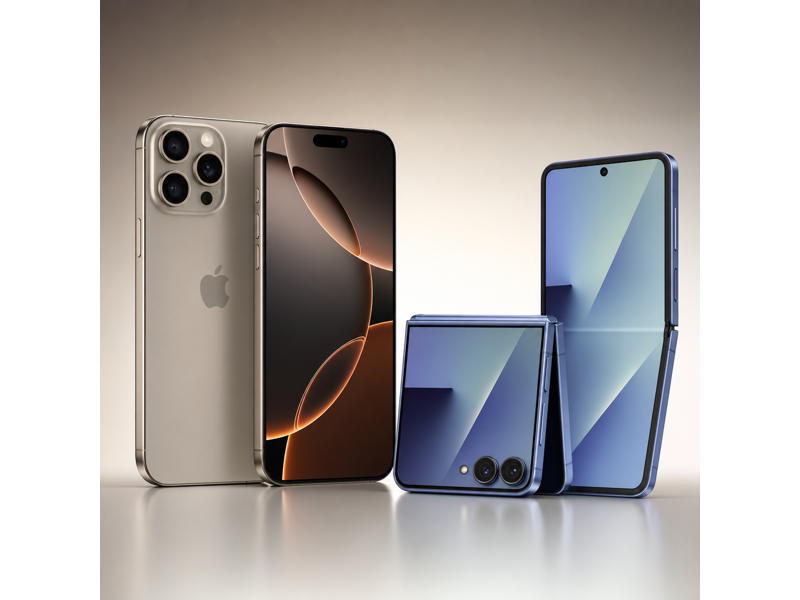 iphone 16 pro max vs galaxy z flip7