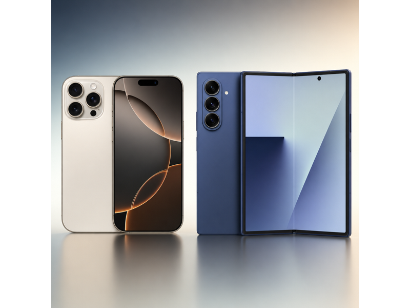iphone 16 pro max vs galaxy z fold7