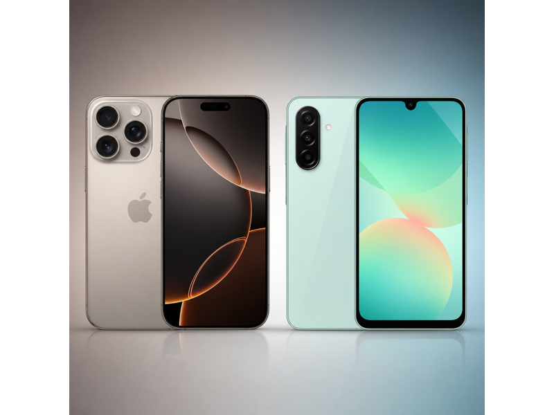 iphone 16 pro vs galaxy a26 5g