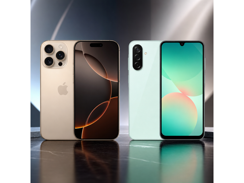 iphone 16 pro vs galaxy a26 5g camera comparison
