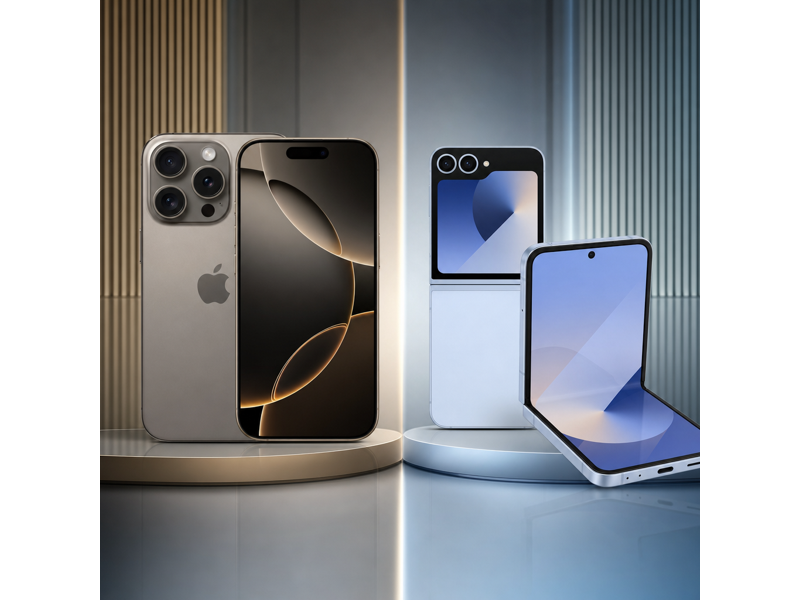 iphone 16 pro vs galaxy z flip6 camera comparison