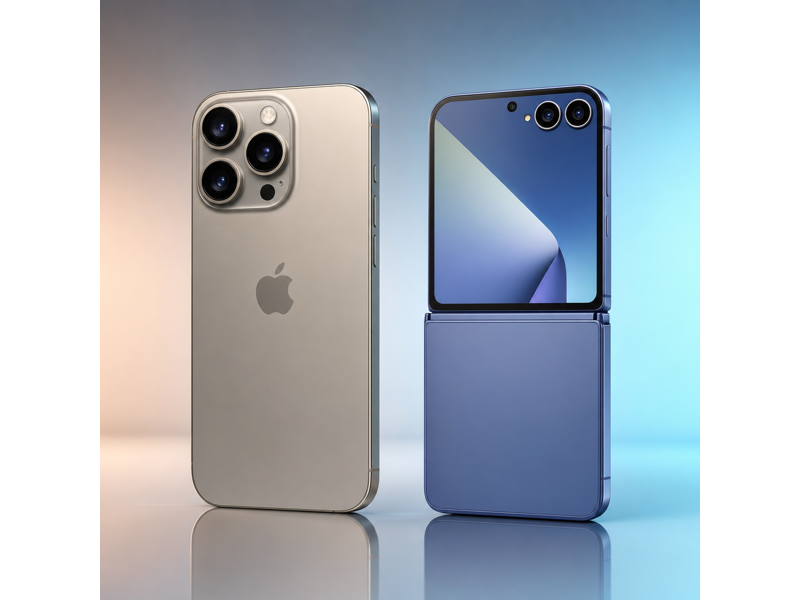 iphone 16 pro vs galaxy z flip7