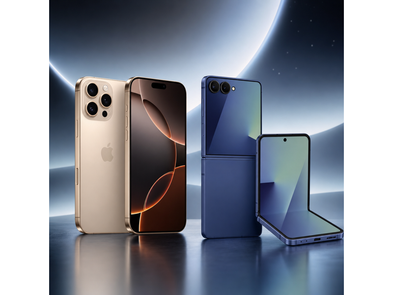 iphone 16 pro vs galaxy z flip7 camera comparison