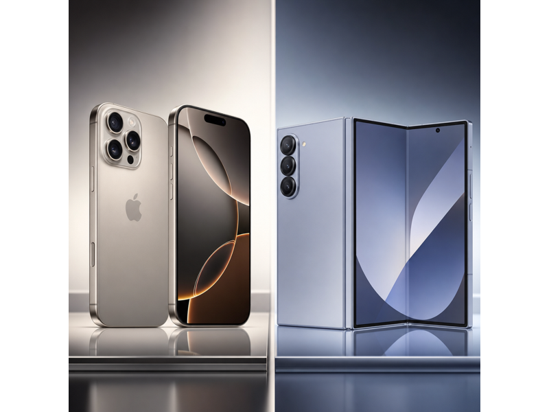 iphone 16 pro vs galaxy z fold6 camera comparison