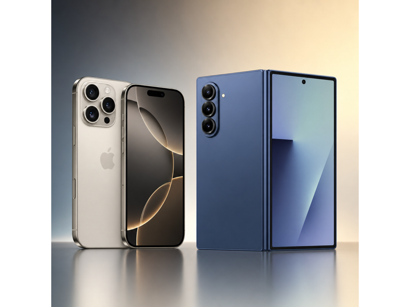iphone 16 pro vs galaxy z fold7