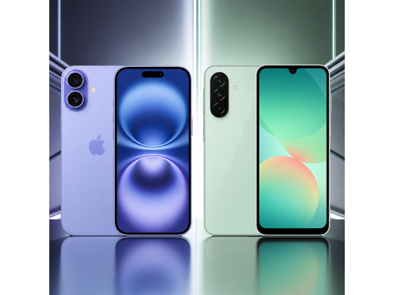 iphone 16 vs galaxy a26 5g camera comparison