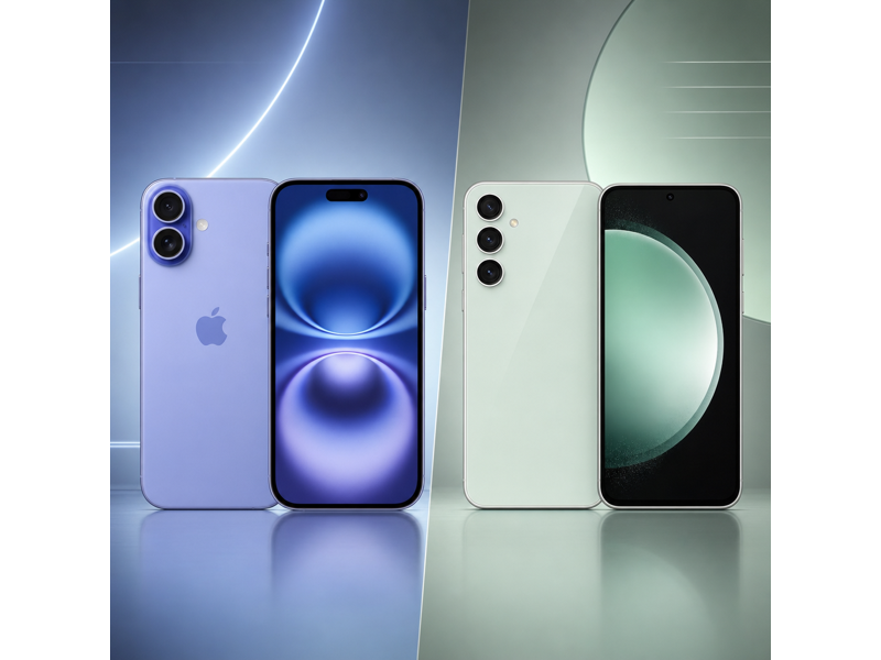 iphone 16 vs galaxy s23 fe camera comparison