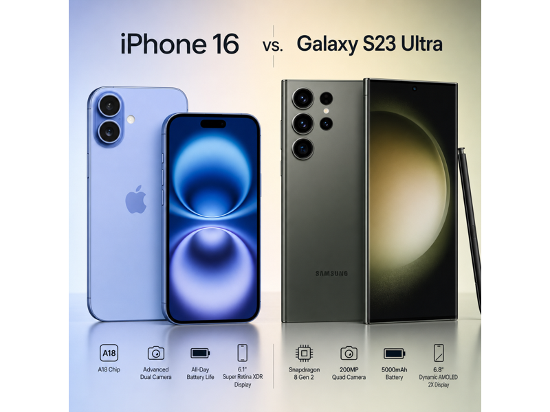 iphone 16 vs galaxy s23 ultra