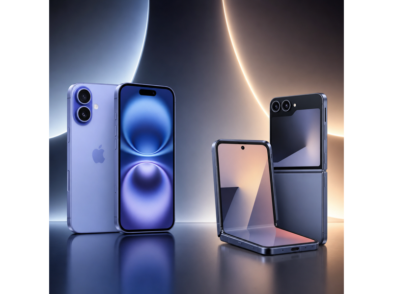 iphone 16 vs galaxy z flip7 camera comparison
