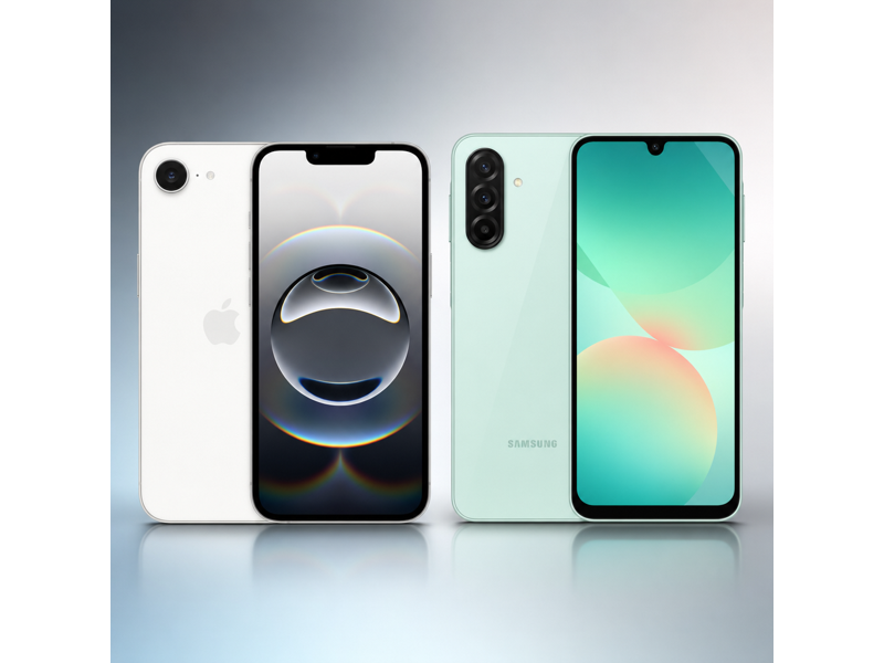 iphone 16e vs galaxy a26 5g