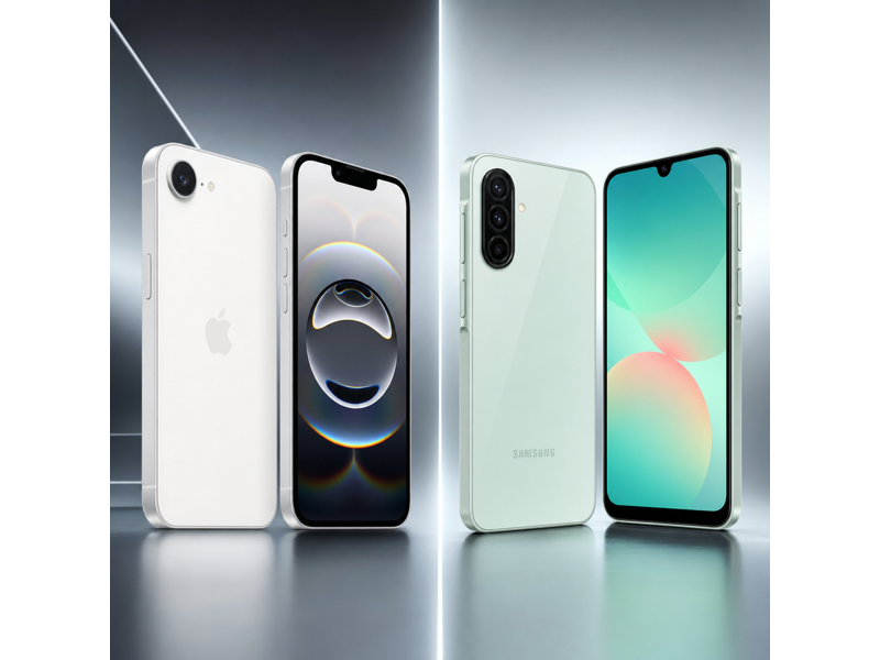iphone 16e vs galaxy a26 5g camera comparison