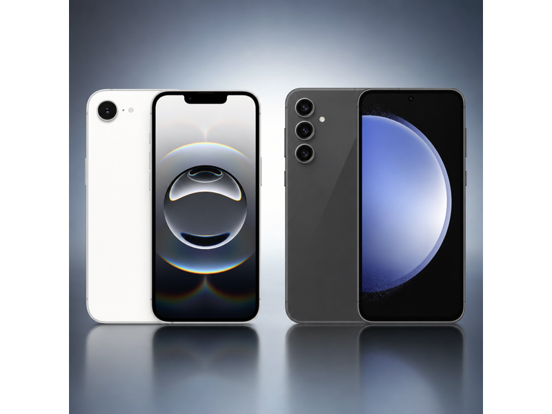 iphone 16e vs galaxy s23 fe