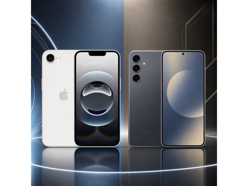 iphone 16e vs galaxy s24 fe camera comparison