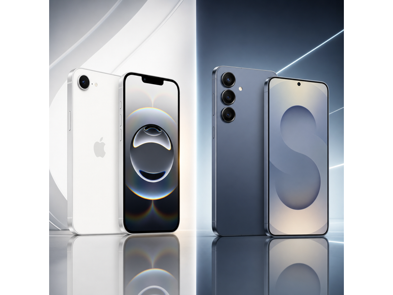 iphone 16e vs galaxy s25 plus camera comparison